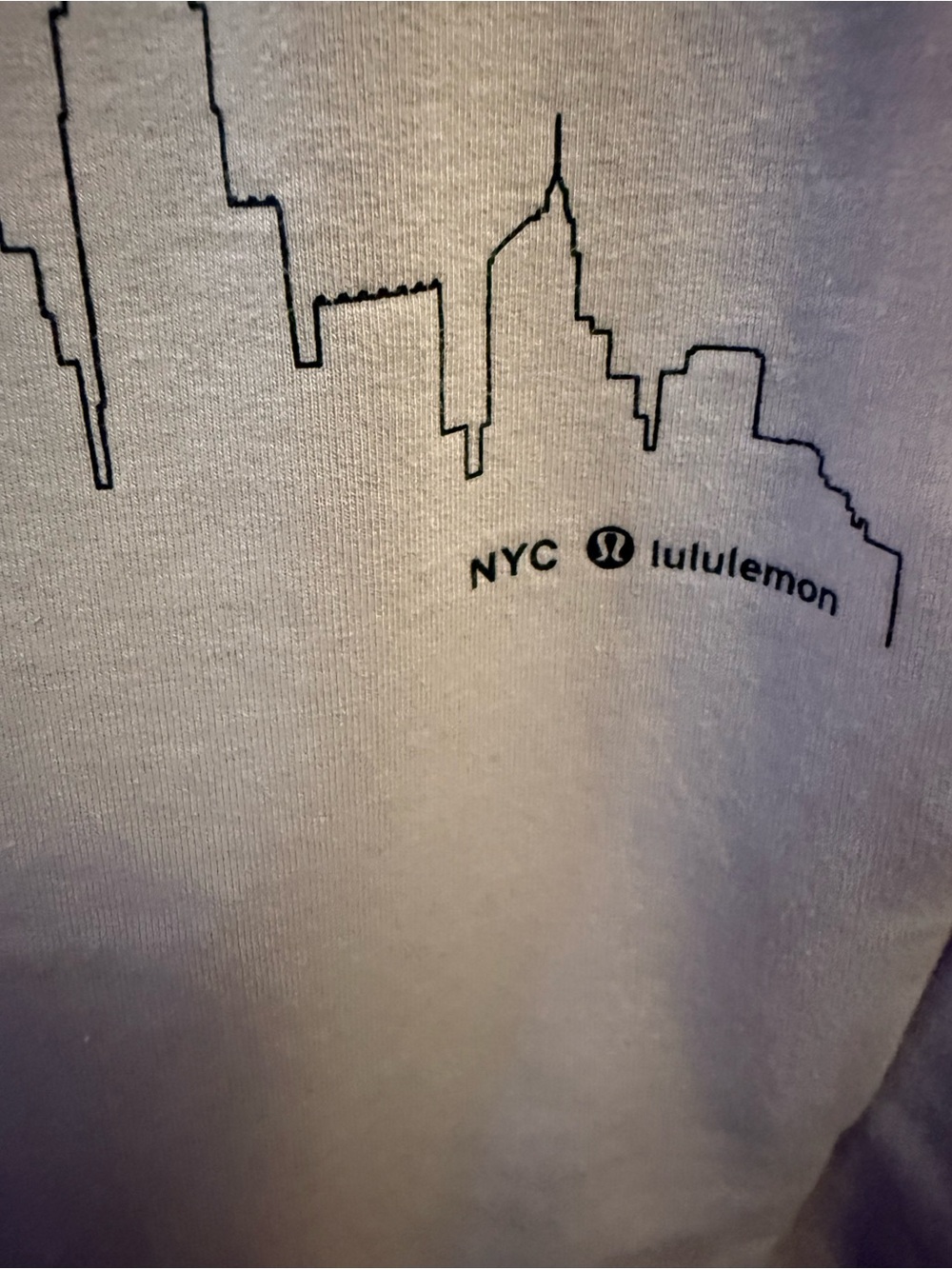 181 lululemon athletica mauve Hooded Pullover with Skyline Graphic - Picture 3 of 5
